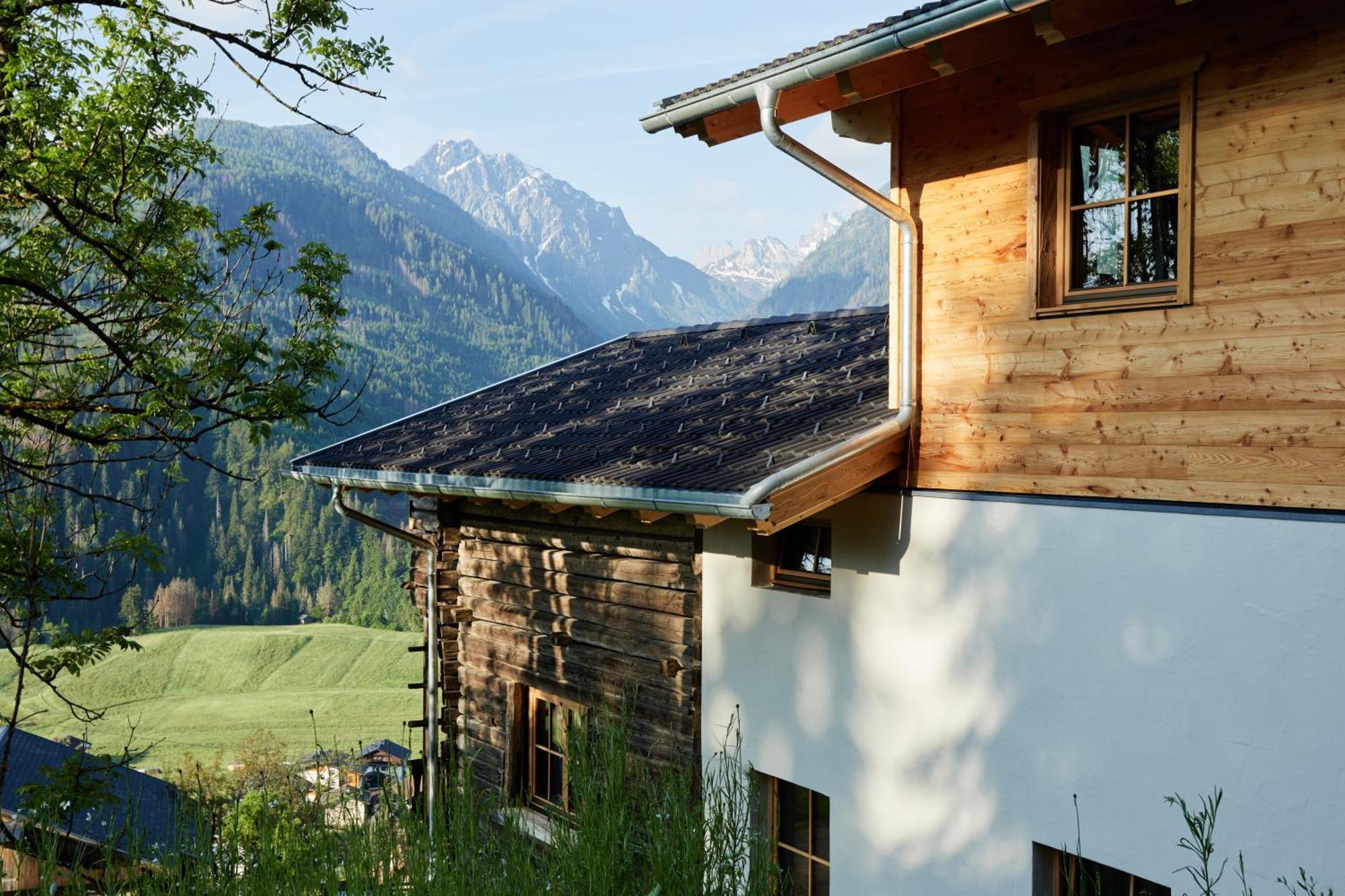 Voss Haus- Ferienwohnung Freiraum Sankt Lorenzen im Lesachtal Buitenkant foto