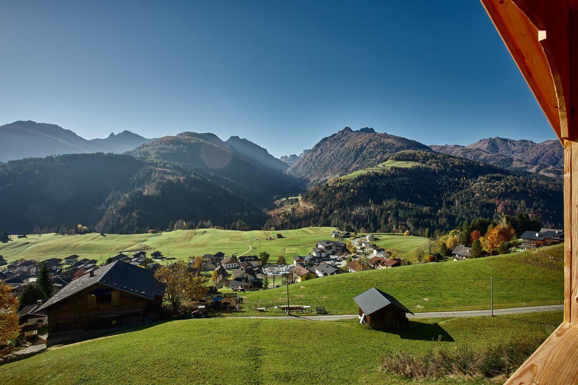 Voss Haus- Ferienwohnung Freiraum Sankt Lorenzen im Lesachtal Buitenkant foto